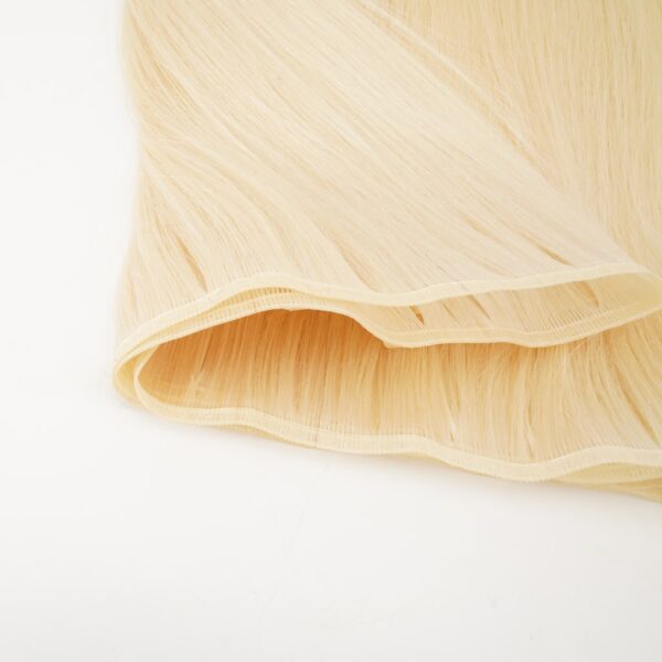 Flat-Weft-Hair-Extensions-in-Remy-Hair-Blonde-613-10-1