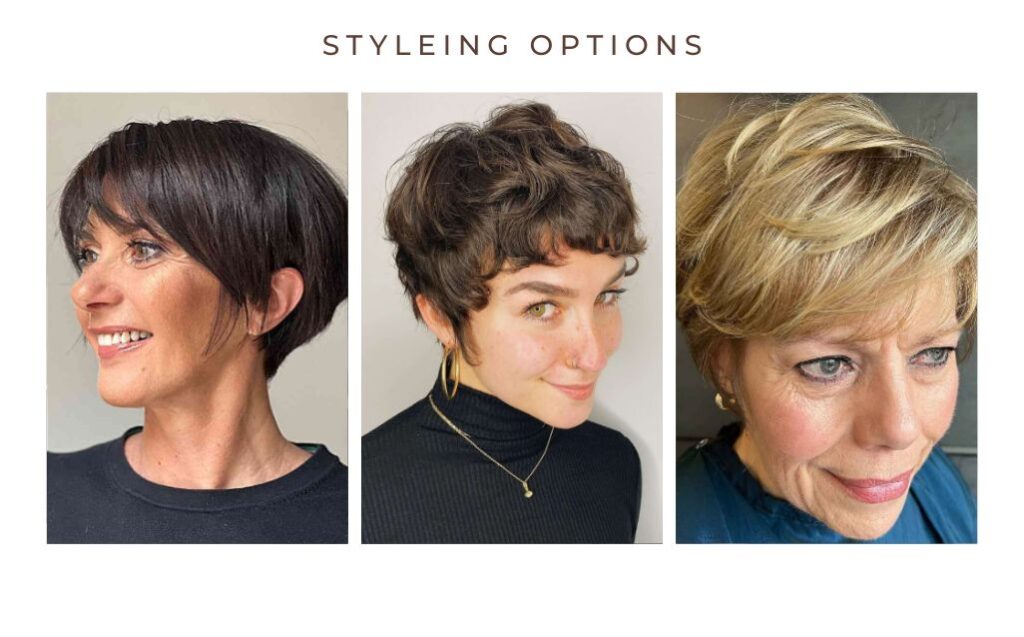 hs27 women's toupee styling options