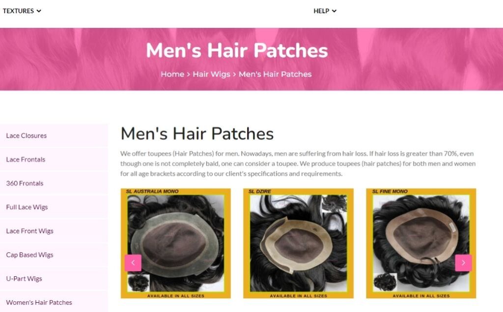 mens hair pieces manufacturers salonlabs